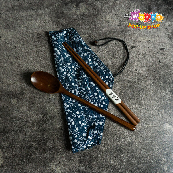 Set Sendok Sumpit Kayu Korea