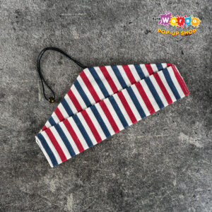 Pouch Stripe Biru Merah