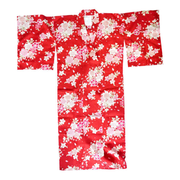 Women's Sakura Red Kimono